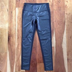 Athleta faux leather leggings
